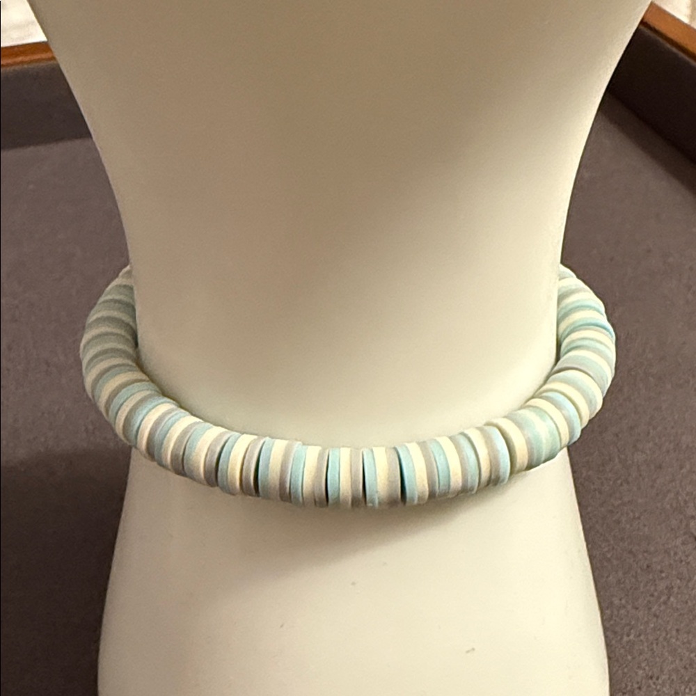 Cotton Candy Mint Green Stretch Bracelet
